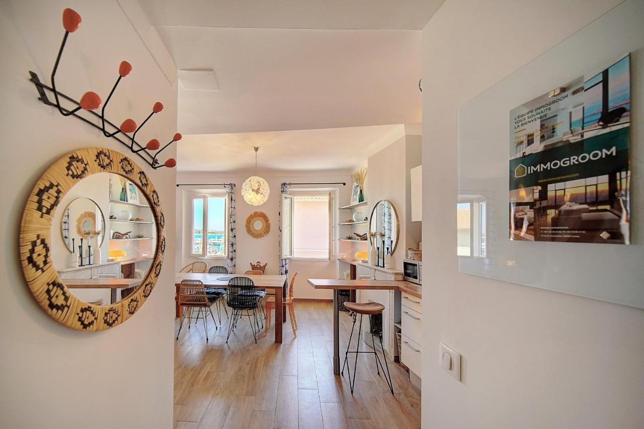 Immogroom - Sea View Apartment - 3 Min From Beach - Ac Cannes Exterior foto